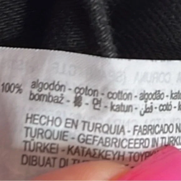 RARE! Zara x Charlotte Gainsbourg Black Cigarette Straight Leg Jeans. Size 14 - Picture 8 of 8